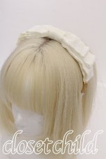 画像1: Emily Temple cute / レースリボンカチューシャ  オフ S-26-08-02-024-ET-AC-AS-ZS (1)