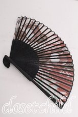画像2: HYPER CORE / SICK CHOCOLATE BEAR扇子   S-26-08-02-003-PU-ZA-HR-ZS (2)