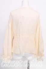 画像2: axes femme / 楊柳シフォンルズカーデ  キナリ S-26-08-02-040-AX-TO-AS-ZS (2)