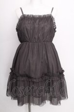 画像1: evelyn / チュールワンピース  グレー S-26-08-03-035-LO-OP-AS-ZS (1)