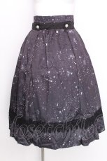 画像1: axes femme / ノクターンプリントスカート  黒 S-26-08-03-060-AX-SK-AS-ZS (1)