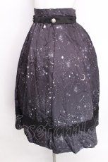 画像3: axes femme / ノクターンプリントスカート  黒 S-26-08-03-060-AX-SK-AS-ZS (3)