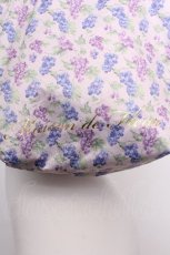 画像3: Maison de FLEUR / ブドウ柄フリルハンドルトートバッグ  ラベンダー S-26-08-03-007-LO-BG-AS-ZS (3)