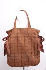 画像4: Maison de FLEUR / chocolatダブルリボントートバッグ  ブラウン S-26-08-03-010-LO-BG-AS-ZS (4)