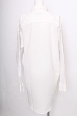 画像2: CIVARIZE / Curious フラワープリントロングシャツ 44 白 S-26-08-03-017-PU-BL-HR-ZS (2)