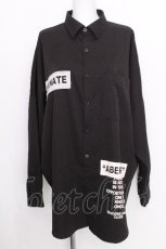 画像2: PUNK / BIGシャツ  黒 S-26-08-03-023-PU-TS-HR-ZS (2)