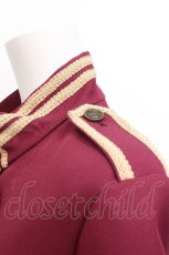画像4: ATELIER BOZ / アイザックジャケットワンピース  ワイン S-26-08-05-024-EL-CO-HR-ZS (4)