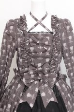 画像3: ATELIER PIERROT / Rosy Bouquet Dress  グレー S-26-08-05-026-EL-OP-HR-ZS (3)