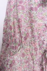 画像4: Jane Marple / 花柄オールインワン  白ｘピンク S-26-08-05-035-JM-OP-AS-ZS (4)