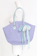 画像1: MILK / FLOWバスケット  ラベンダー S-26-08-05-005-ML-BG-HR-ZS (1)