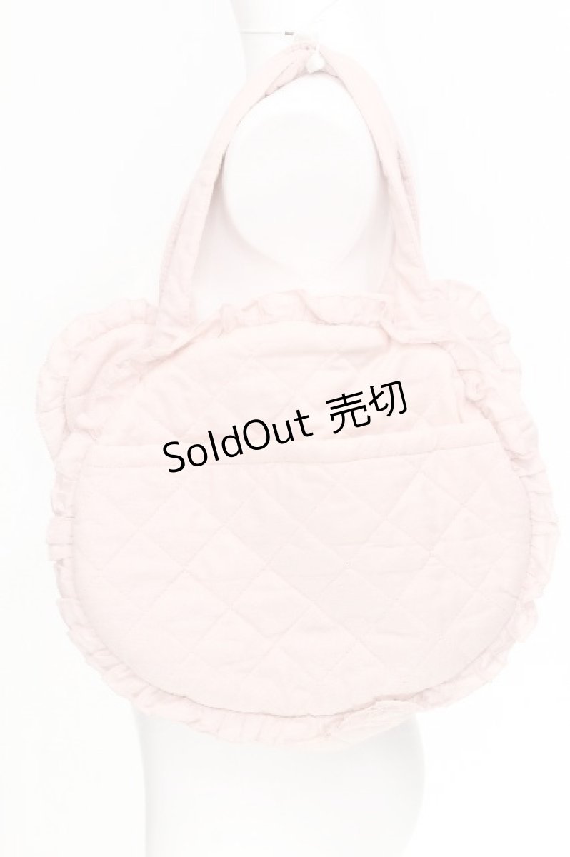 画像2: PINK HOUSE / Teddyシルエットフリルバッグ  ピンク S-26-08-05-002-LO-BG-HR-ZS (2)
