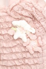 画像3: PINK HOUSE / Teddyシルエットフリルバッグ  ピンク S-26-08-05-002-LO-BG-HR-ZS (3)