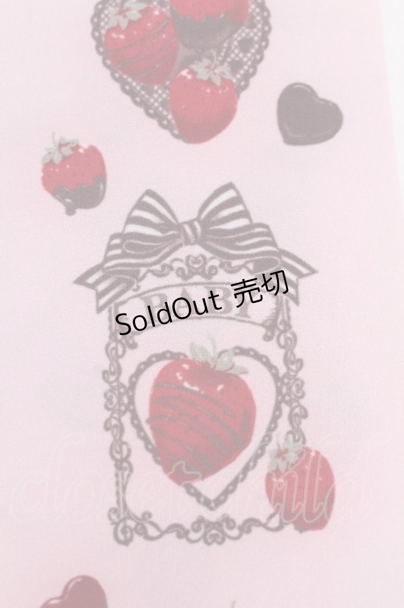 画像3: BABY,THE STARS SHINE BRIGHT / Strawberry Loves Chocolateオーバーニー  ピンク S-26-08-06-004-BA-ZA-AS-ZS (3)