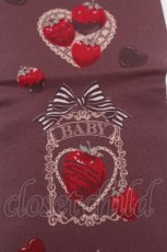 画像3: BABY,THE STARS SHINE BRIGHT / Strawberry Loves Chocolateオーバーニー  ブラウン S-26-08-06-005-BA-ZA-AS-ZS (3)