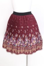 画像2: axes femme / スカート  ワイン S-26-08-06-1028-AX-SK-HR-ZS (2)