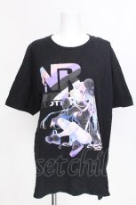 画像1: NieR Clothing / 和泉つばすコラボカットソー  黒 S-26-08-06-1007-PU-TS-AS-ZS (1)