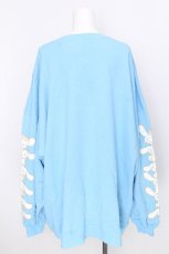 画像2: Candy Stripper / CINNAMOROLL BIG SWEAT  ブルー S-26-08-06-1014-PU-BL-HR-ZS (2)