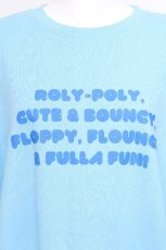 画像3: Candy Stripper / CINNAMOROLL BIG SWEAT  ブルー S-26-08-06-1014-PU-BL-HR-ZS (3)