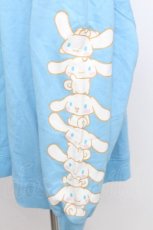 画像4: Candy Stripper / CINNAMOROLL BIG SWEAT  ブルー S-26-08-06-1014-PU-BL-HR-ZS (4)