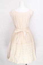 画像2: Jane Marple / ドット刺繍ワンピース  オフ S-26-08-06-1016-JM-OP-AS-ZS (2)