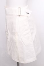 画像3: MILK / Wrap キュロット  白 S-26-08-06-1020-ML-PA-AS-ZS (3)