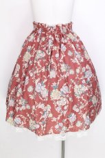 画像2: axes femme / タック入りミディスカート  オレンジ S-26-08-06-1026-AX-SK-HR-ZS (2)