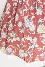 画像3: axes femme / タック入りミディスカート  オレンジ S-26-08-06-1026-AX-SK-HR-ZS (3)