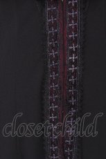 画像5: Ozz oneste / Spring Rose Carol カーディガン  黒ｘ赤 S-26-08-06-047-OO-TO-HR-ZS (5)