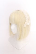 画像1: m petit by misako / TT*AMヘッドドレス  アイボリー S-26-08-06-011-LO-AC-HR-ZS (1)