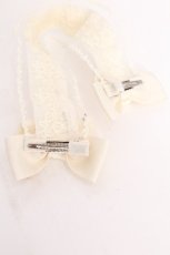 画像4: m petit by misako / TT*AMヘッドドレス  アイボリー S-26-08-06-011-LO-AC-HR-ZS (4)