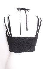 画像3: Rozen Kavalier / 羽根刺繍ブラトップ  黒 S-26-08-06-022-OO-TO-HR-ZS (3)