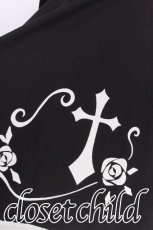 画像4: Moi-meme-Moitie / 薔薇十字ジャンパースカート 13 黒 S-26-08-08-035-MO-OP-AS-ZS (4)