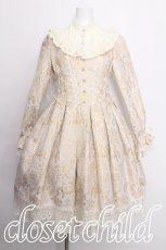画像1: LIEF / ロイヤルジャガードワンピース M オフ S-26-08-08-040-LO-OP-HR-ZS (1)