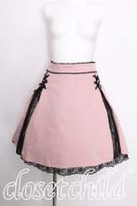 画像1: DearMyLove / 大きめリボンレーススカート 5L ピンク S-26-08-08-045-LO-SK-HR-ZS (1)