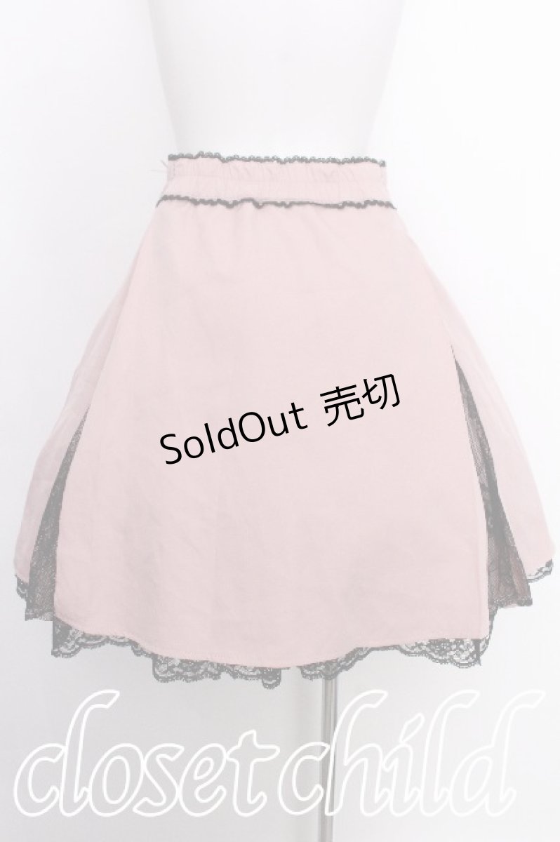 画像3: DearMyLove / 大きめリボンレーススカート 5L ピンク S-26-08-08-045-LO-SK-HR-ZS (3)