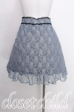 画像3: DearMyLove / フロントレースアップフリルスカート 4L ブルー S-26-08-08-048-LO-SK-HR-ZS (3)