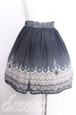 画像3: abilletage / グラデーションレーススカート  グレー S-26-08-08-054-GO-SK-HR-ZS (3)