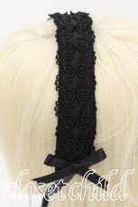 画像2: Mary Magdalene / ローズワイヤーヘッドドレス  黒 S-26-08-08-002-CL-AC-HR-ZS (2)