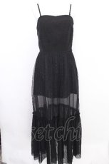 画像1: LVEU. / Corset tulle one piece F ブラック S-26-08-09-032-GO-OP-SZ-ZS (1)