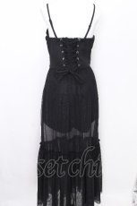 画像2: LVEU. / Corset tulle one piece F ブラック S-26-08-09-032-GO-OP-SZ-ZS (2)