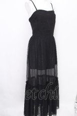 画像3: LVEU. / Corset tulle one piece F ブラック S-26-08-09-032-GO-OP-SZ-ZS (3)