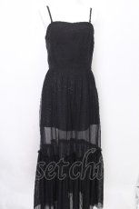 画像1: LVEU. / Corset tulle one piece F ブラック S-26-08-09-033-GO-OP-SZ-ZS (1)