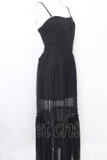 画像3: LVEU. / Corset tulle one piece F ブラック S-26-08-09-033-GO-OP-SZ-ZS (3)