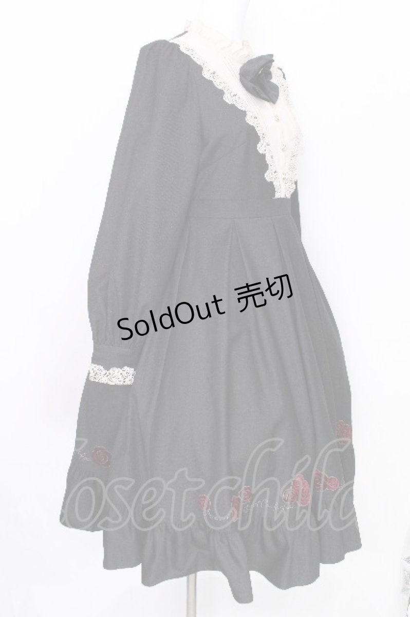画像3: Amavel / Secret Rose Gardenワンピース  黒 S-26-08-09-035-CA-OP-AS-ZS (3)