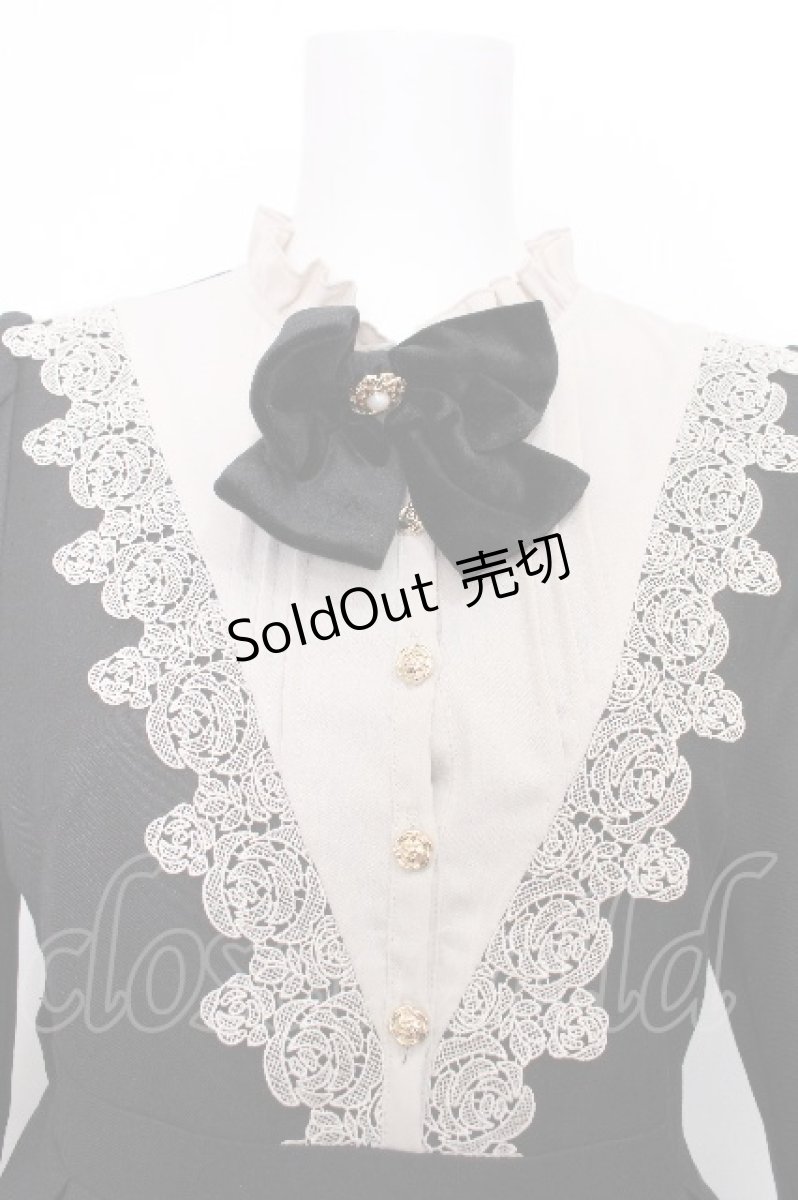 画像4: Amavel / Secret Rose Gardenワンピース  黒 S-26-08-09-035-CA-OP-AS-ZS (4)
