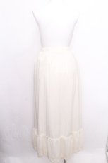 画像2: axes femme / 薔薇レースロングペチスカート  オフ S-26-08-09-045-AX-SK-AS-ZS (2)
