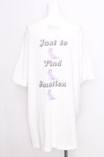 画像2: Jamie エーエヌケー / エンジェルプリントTシャツ  白 S-26-08-09-001-LO-TO-HR-ZS (2)