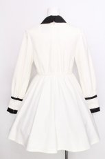 画像2: DimMoire / ハートフリルワンピース  白 S-26-08-09-002-PU-OP-HR-ZS (2)