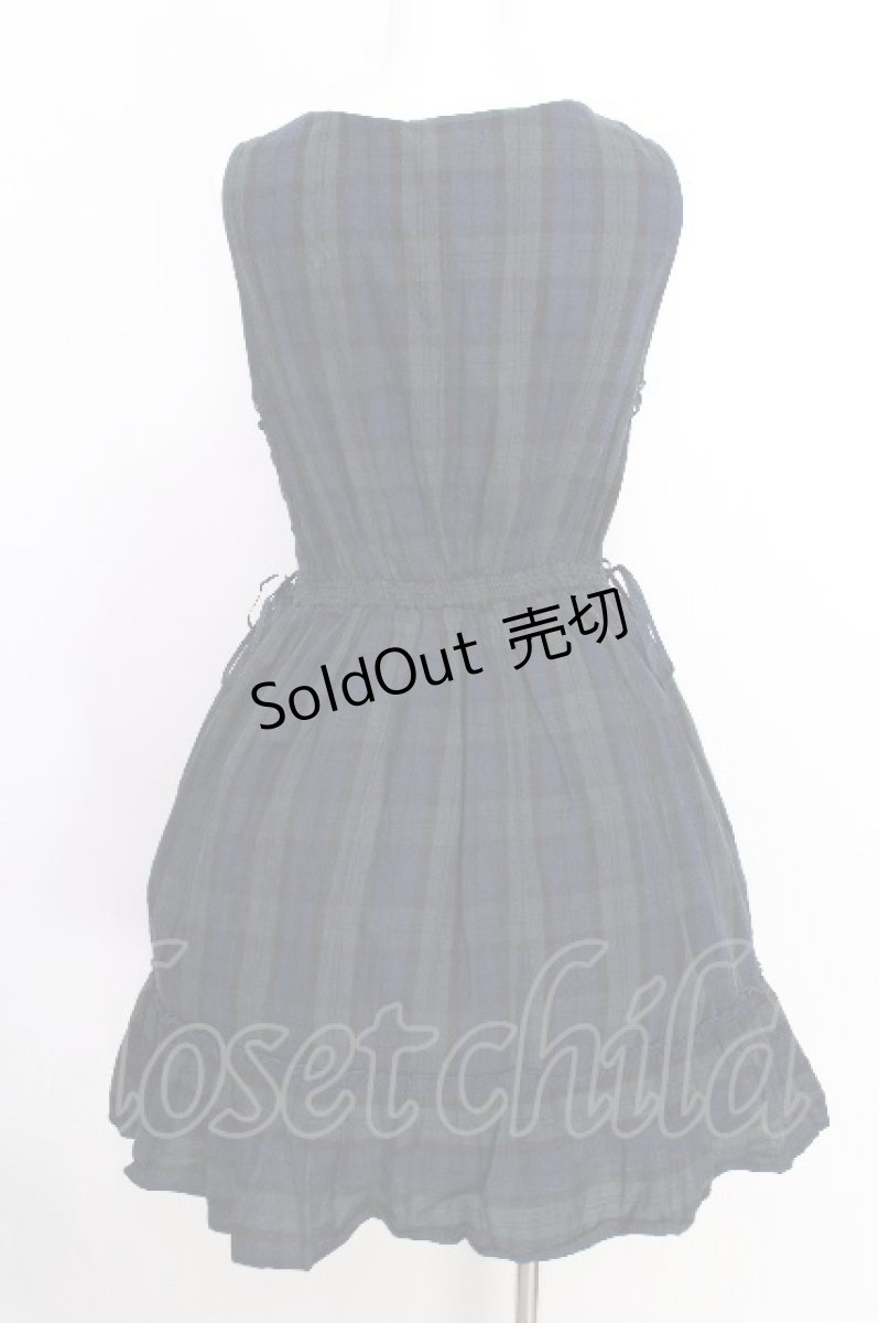 画像2: axes femme POETIQUE / カットワーク刺繍コットンワンピース  グリーン S-26-08-10-029-AX-OP-AS-ZS (2)