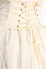 画像4: ATELIER PIERROT / “Eleanor”コルセットスカート  オフ S-26-08-10-038-EL-SK-AS-ZS (4)